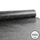 Ver imagem 2 de Adesivo Para Vidro Box Banheiro Jateado Decorado Dark Prova D'Agua - 0,70 x 2,00m