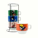Ver imagem 3 de Kit Xicaras C/4 Pcs 100 Ml Naruto