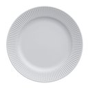 Ver imagem 1 de Jogo 6 Pratos Raso Lines relevo Porcelana Branca Germer