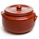 Ver imagem 1 de Caçarola Panela com Tampa de Barro Ceramica Vermelha Motta Tipo Capixaba 1,2 Litros