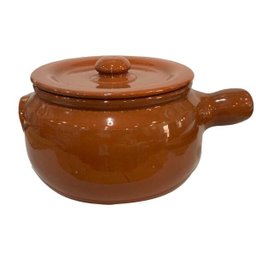 Caçarola Panela com Tampa de Barro Ceramica Vermelha Motta Tipo Capixaba 3 L - 1