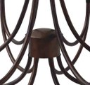 Ver imagem 3 de Pendente de Teto Lustre Rústico 2 Camadas de Metal para decoração de Sala Retrô