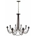 Ver imagem 7 de Lustre de Ferro Artesanal Retrô para Iluminação de Salas Grandes