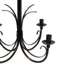 Ver imagem 5 de Lustre Simples Moderno em Metal para Área Gourmet e Hall Interno