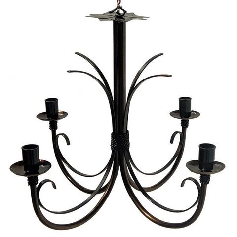 Lustre Simples Moderno em Metal para Área Gourmet e Hall Interno