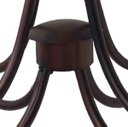 Ver imagem 4 de Linda Luminária de Teto 2 Camadas Rústica com 4 Bocais para Sala de Estar