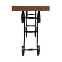 Ver imagem 4 de Aparador Grande em Ferro e Madeira de Demolição Moderno Funcional de 2 Metros