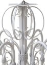 Ver imagem 6 de Lustre Provençal Moderno com Bocais Para Baixo Iluminação de Salas Claras