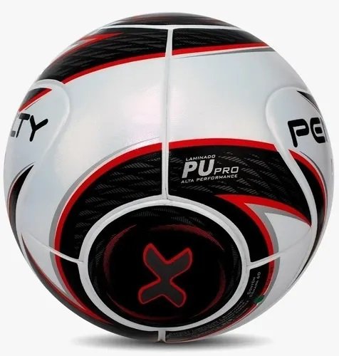 Bola Futsal Penalty Max 1000 X - Adulto - Branco e Laranja - 2