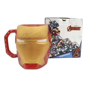 Caneca Formato 3d 400ml Iron Man