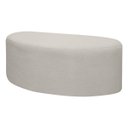 Ver imagem 1 de Puff Orgânico Palermo 100cm Bouclê - Sofa Store:bouclê Bege Marfim