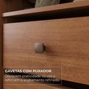 Ver mais imagens de Guarda-Roupa Casal com 6 Portas e 4 Gavetas Multimóveis Crnvh-GRP146 Cinamomo