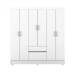 Guarda-Roupa Casal 6 Portas 2 Gavetas Flash Ii - 5 Guarda-Roupa Casal 6 Portas 2 Gavetas Flash Ii - 5