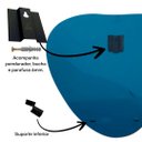 Ver imagem 3 de Espelho Organico com Iluminação em Led Branco Quente - 3000k - Sensor Touch