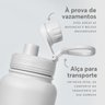 Garrafa Térmica Gocase Fresh Aço Inox 650ml Branca Nossa Senhora de Fátima - 5