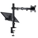 Ver imagem 3 de Suporte Para Monitor E Notebook Com Articulacao Dupla - Smn500