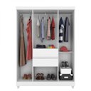 Ver imagem 3 de Guarda-Roupa Casal 6 Portas 2 Gavetas Ecom Ii 