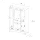 Ver imagem 4 de Guarda-Roupa Casal 6 Portas 2 Gavetas Ecom Ii Branco