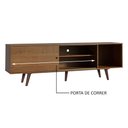 Ver imagem 5 de Rack Madesa Dubai para TV até 65 Polegadas com Pés Rustic Cor:Rustic