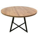 Ver imagem 3 de Mesa Estilo Industrial Redonda 130cm