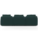 Ver mais imagens de Sofá 3 Lugares com Chaise Direito Sala Living 248cm Arlo F04 Veludo Verde Tc-12015 - Lyam Decor