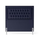 Ver imagem 3 de Cabeceira Pegasus 140 Premium / A-019 Couro Artificial Azul