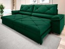 Ver imagem 1 de Sofá com Carregador Usb e Molas no Assento Retrátil Reclinável Nice 2,50m Velosuede - Netsofas