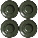 Ver imagem 1 de Conjunto 4 Pratos para Risotos Massas Porto Brasil Greenery 340ml Cerâmica Stoneware Verde