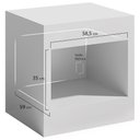 Ver imagem 4 de Forno Elétrico de Embutir Mueller Espelhado 50 Litros Mfe50k 220v