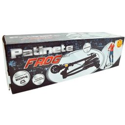 Patinete Radical Frog 3 Rodas Preto Dm Toys Dmr5819p - 3