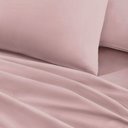 Ver imagem 3 de Jogo de Cama Queen 3 Peças Jolitex Ternille 300 Fios - Toque de Seda - Rosê