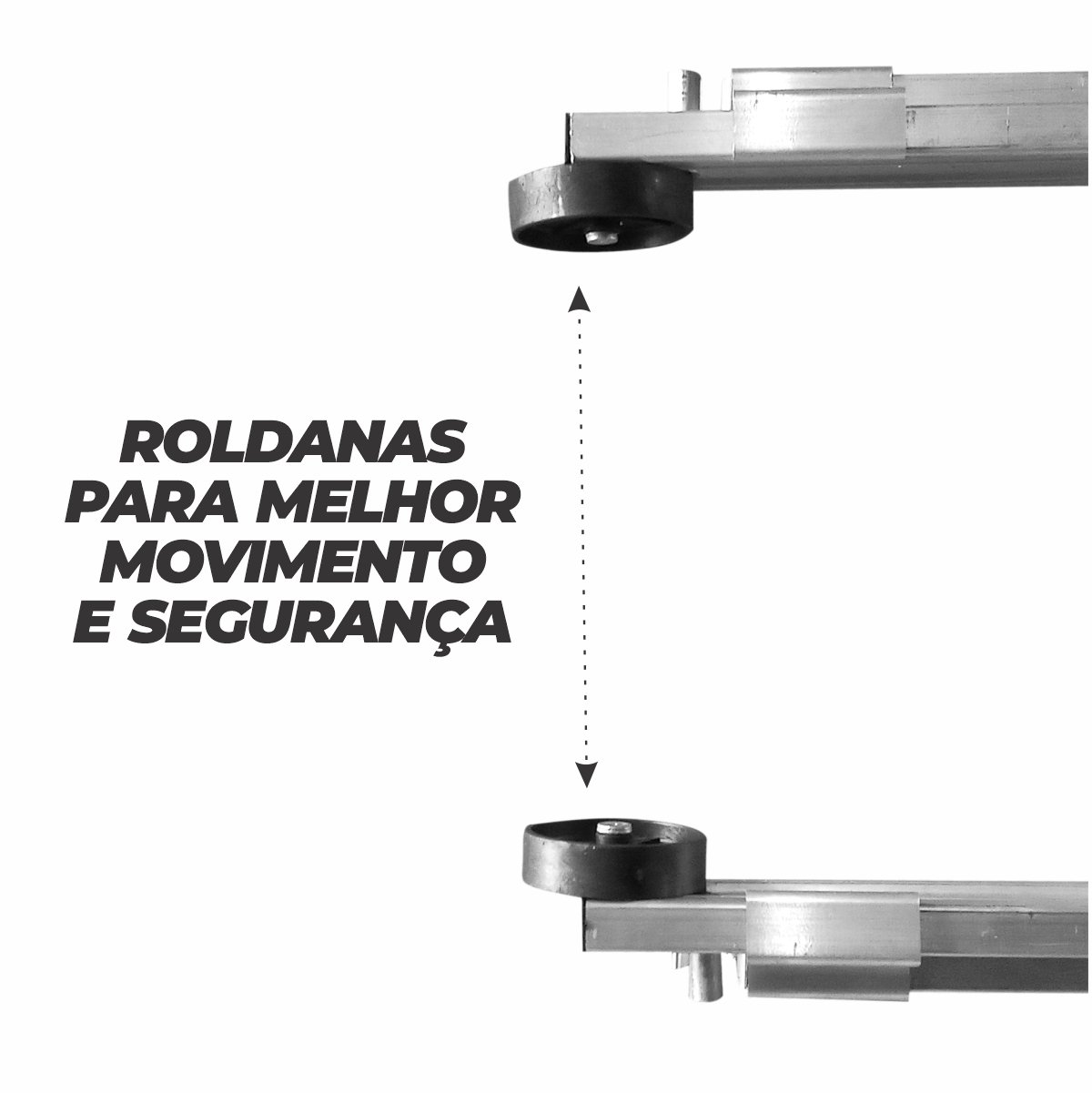 Escada de Alumínio Extensiva 2 X 15 Degraus 4,80 X 8,10 M - 4