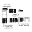 Ver mais imagens de Cozinha 315002 Com Armário, Balcão E Bancada Branco/Preto