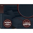 Ver imagem 5 de Sofá 4 Lugares Net Prestige Assento Retrátil e Reclinável Petróleo 2,30M (L)
