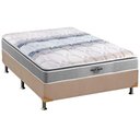 Ver imagem 1 de Cama Box Casal: Colchão Espuma Probel D33/AG65 Guarda Costas Extreme Resistence + Base CRC Suede Cle