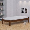 Ver imagem 1 de Cama Turca Solteiro Madeira Cor Castanho