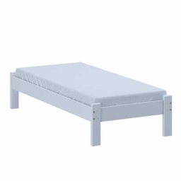 Cama Turca Solteiro Madeira Cor Branco - 2