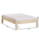 Ver imagem 2 de Cama Turca Casal Madeira Cor Natural