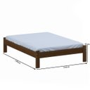 Ver imagem 2 de Cama Turca Casal Madeira Cor Castanho