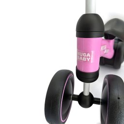 Bicicleta Infantil Nuga sem Pedal 4 Rodas Rosa - Estabilidade e Diversão - 7