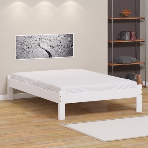 Cama Turca Queen Size Madeira Cor Branco