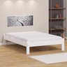 Cama Turca Queen Size Madeira Cor Branco - 1