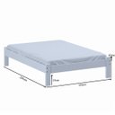Ver imagem 2 de Cama Turca Queen Size Madeira Cor Branco