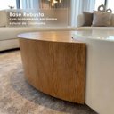 Ver imagem 6 de Mesa de Centro Amadeirado com Off White 100x80 Eclipse