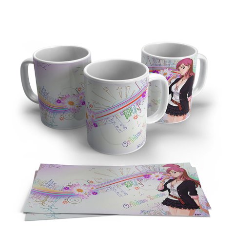Caneca de Porcelana Anime Bleach Modelo 17