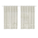 Ver imagem 1 de Cortina Cozinha Renda Toscana Bando 2,00x1,50 Alt:bege