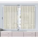 Ver imagem 5 de Cortina Cozinha Renda Toscana Bando 2,00x1,50 Alt:bege