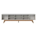 Ver imagem 6 de Rack Bancada Fortaleza Off White Matte para TV até 75” - Colibri