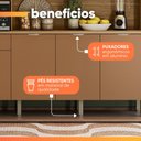 Ver mais imagens de Armário de Cozinha Compacta 8 Portas 4 Nichos Namastê