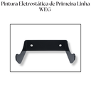 Ver imagem 2 de Kit 20 Suportes de Parede Porta Garrafa de Vinho Embutido Estilo Industrial Adega Vertical Preto